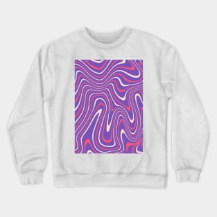 Wavy pattern Crewneck Sweatshirt